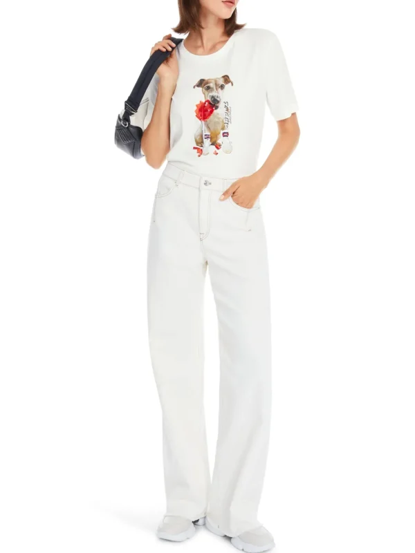 MARC CAIN t-Shirt With A Dog