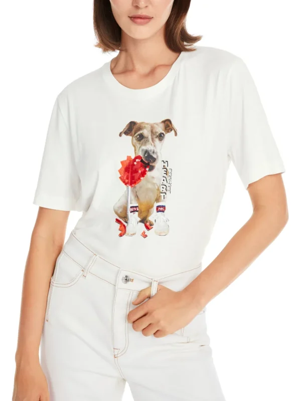 MARC CAIN t-Shirt With A Dog
