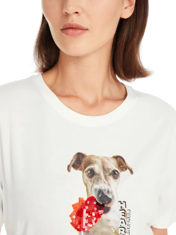 MARC CAIN t-Shirt With A Dog