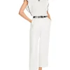 MARC CAIN White Blouse With Black Detail