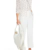 MARC CAIN White Cardigan With Red Spots