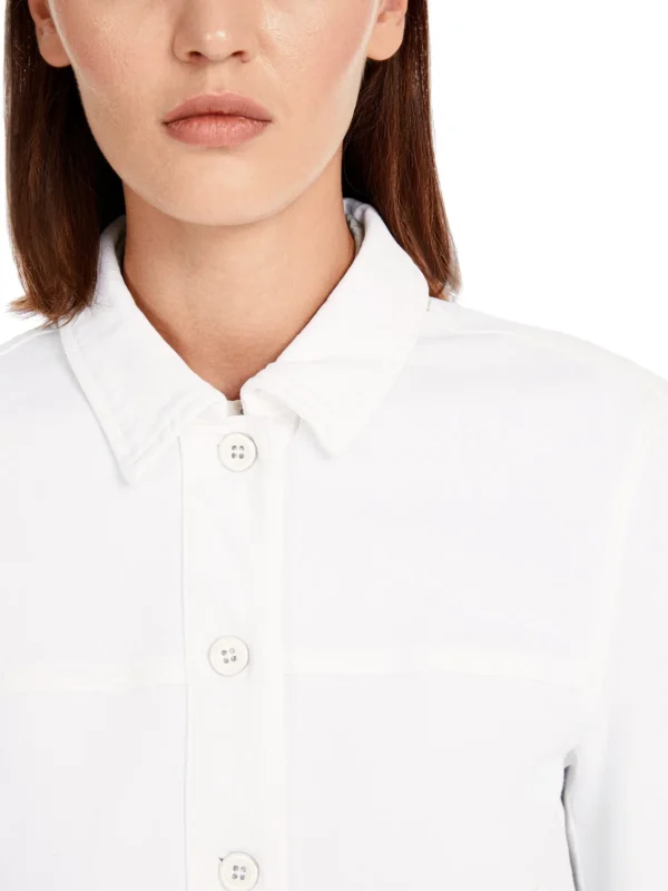 MARC CAIN White Denim Jacket