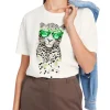 MARC CAIN White t-Shirt With Graphic