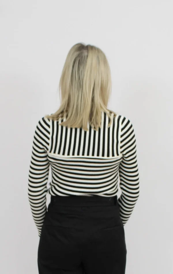MARELLA Black & White Top