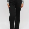 MARELLA Black Satin Trousers