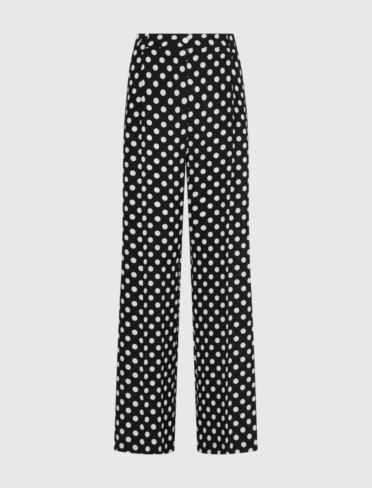 marella_black_silk_polka__4.webp MARELLA Black Silk Polka Dot Trousers