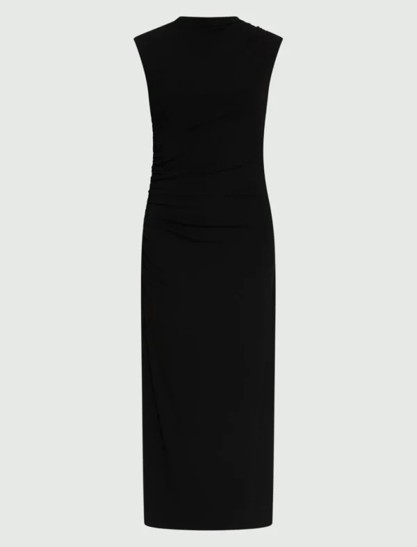 MARELLA Black Sleeveless Jersey Dress