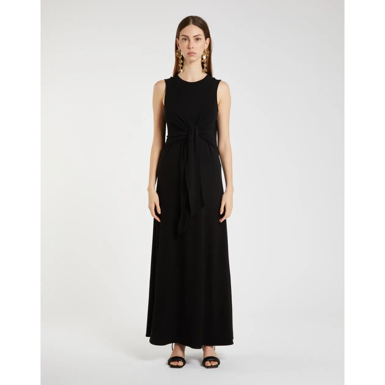marella_black_tie_dress_0.webp MARELLA Black Tie Dress