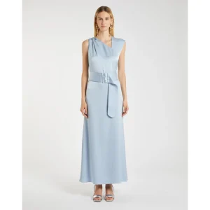 MARELLA Blue Silky Dress