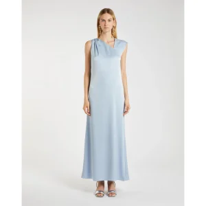 MARELLA Blue Silky Dress