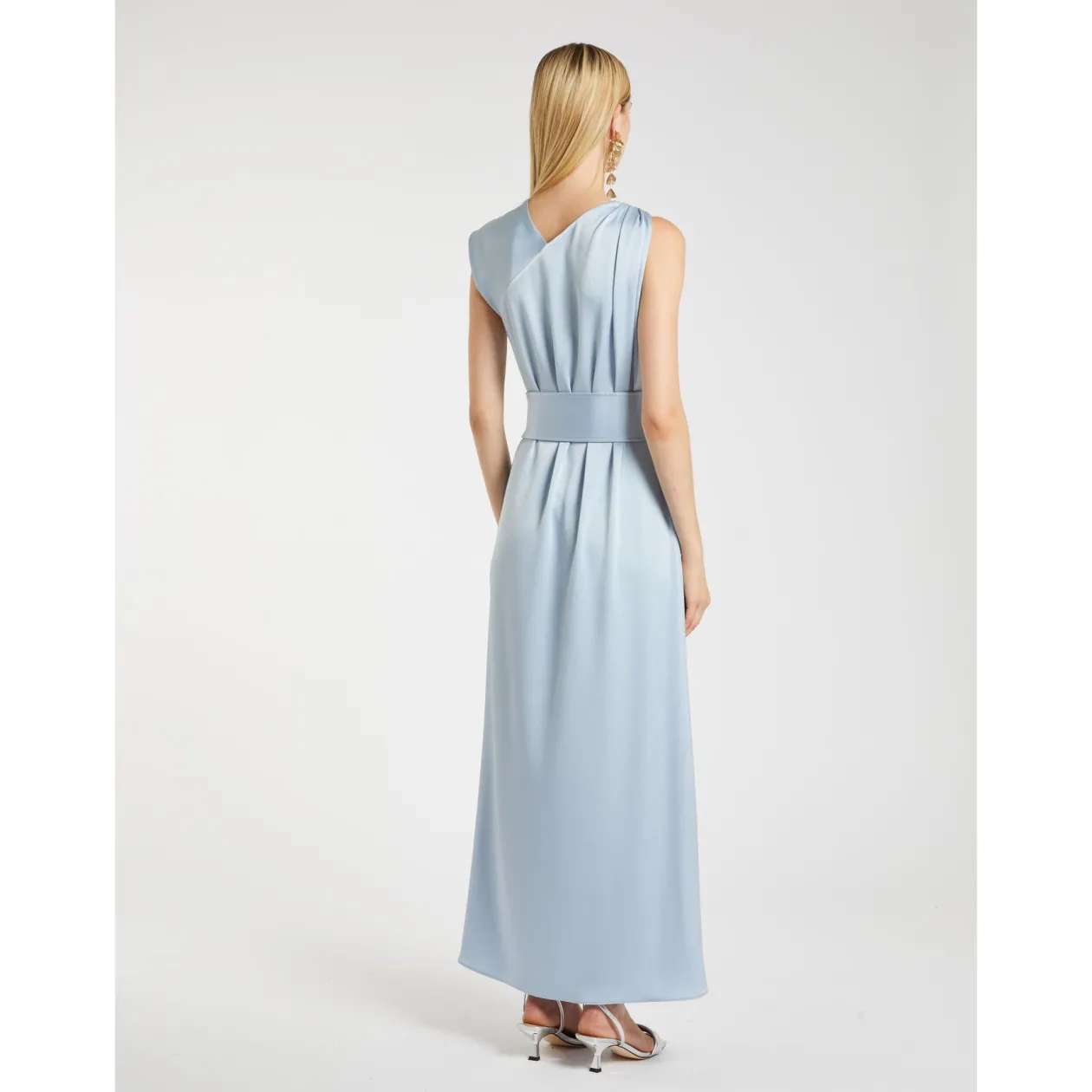 marella_blue_silky_dress_2.webp MARELLA Blue Silky Dress