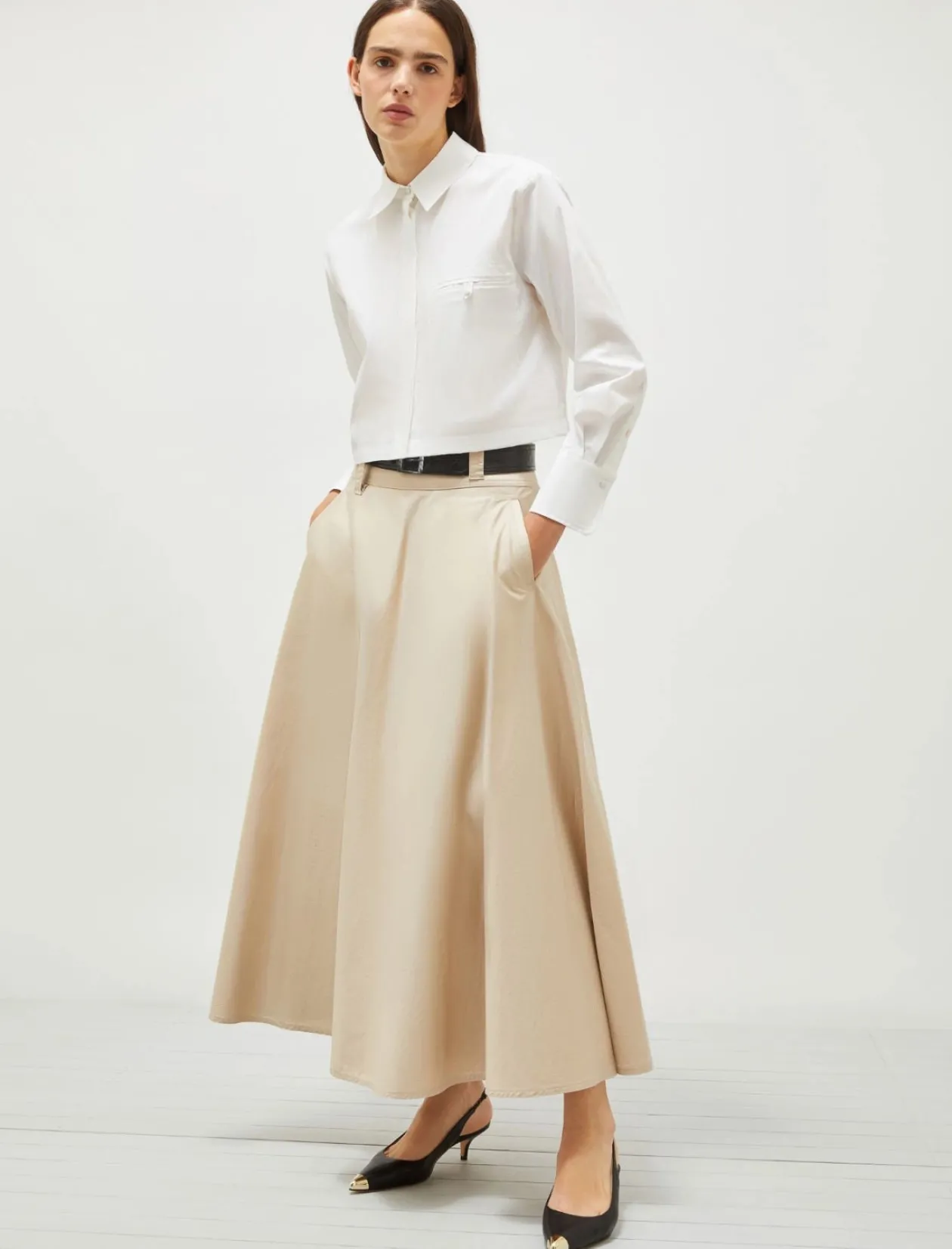 marella_cream_long_skirt_1.webp MARELLA Cream Long Skirt