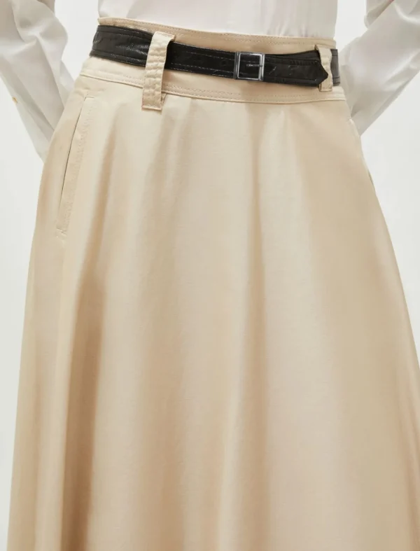 MARELLA Cream Long Skirt