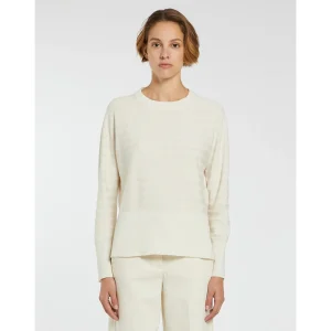 MARELLA Cream Stripe Sweater