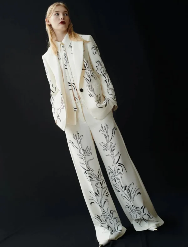 MARELLA Print Palazzo Trousers