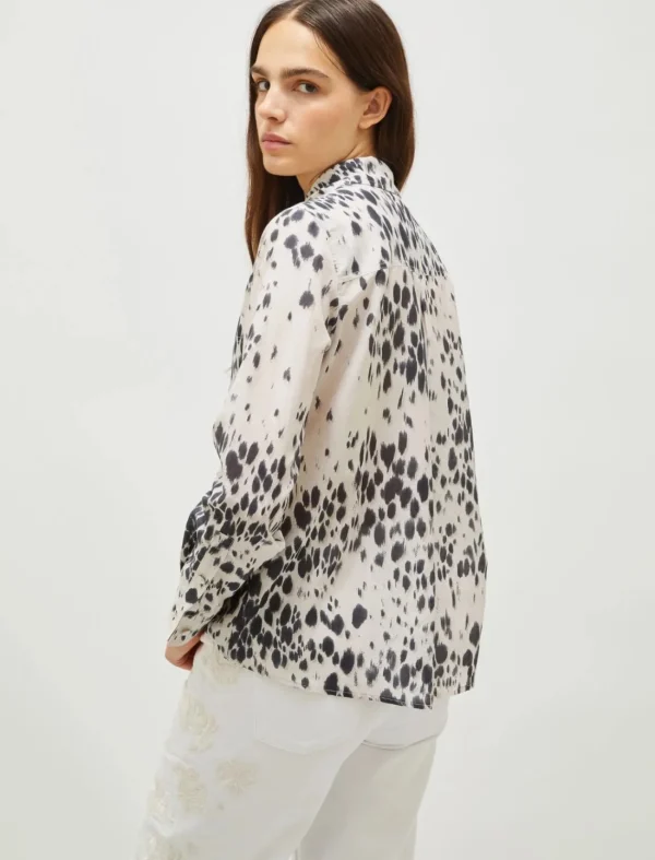 MARELLA Printed Muslin Shirt - Wool White