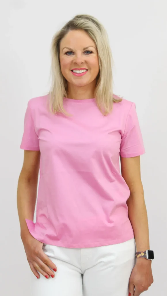 MARELLA Short-Sleeve Pink T-Shirt