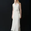 MARELLA White Satin Dress