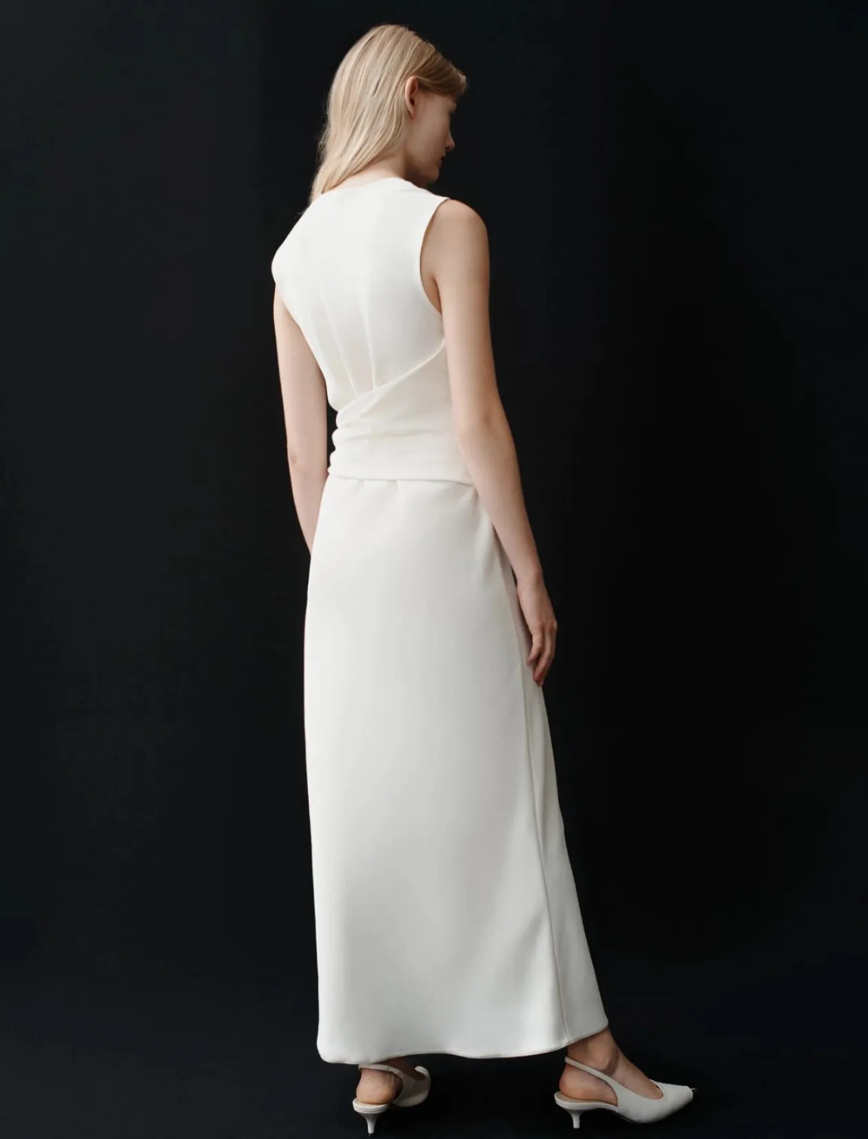 marella_white_satin_dress_3.webp MARELLA White Satin Dress