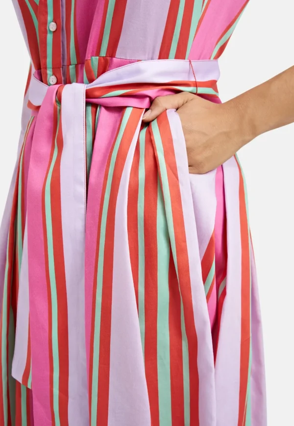 MILANO Pink Stripe Dress