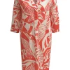 MILANO Red Abstract Dress