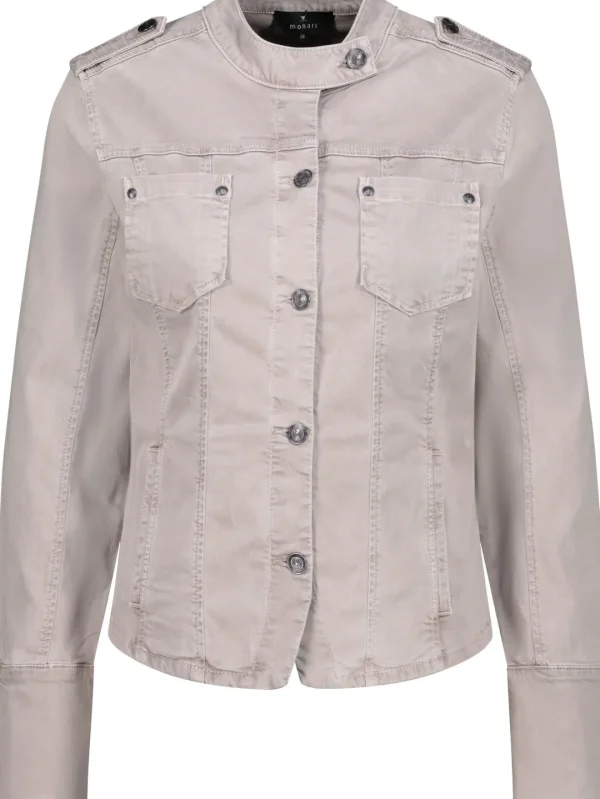 MONARI Washed Grey Denim Jacket