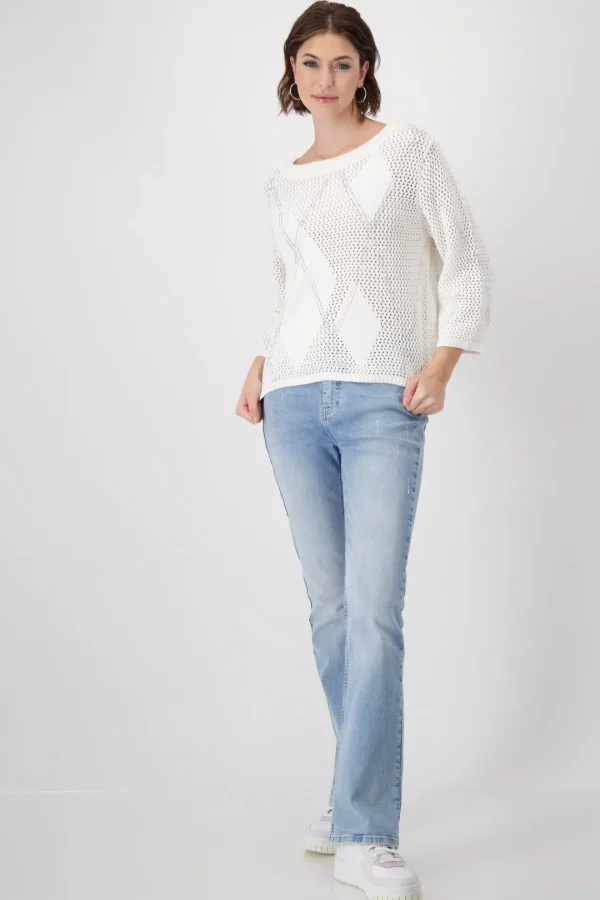 MONARI White Pullover