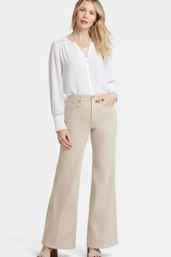 NYDJ Flared Beige Jeans