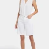 NYDJ White Denim Shorts