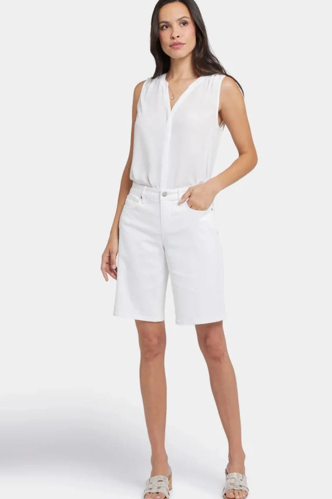 nydj_white_denim_shorts_0.webp NYDJ White Denim Shorts