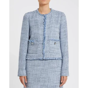 PENNY BLACK Blue Tweed Jacket