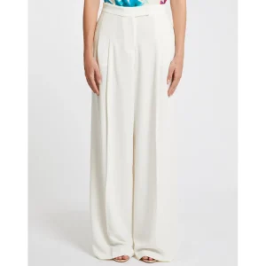 PENNY BLACK Cream Wide Leg Trousers