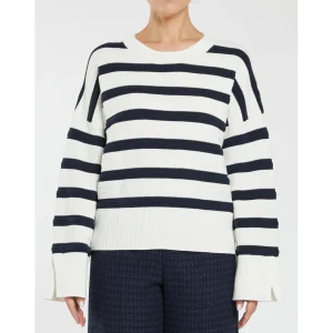 PENNY BLACK Navy Pinstripe Jumper