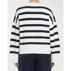 PENNY BLACK Navy Pinstripe Jumper