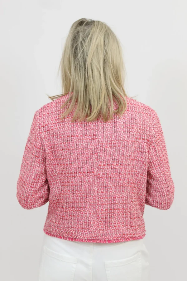 PENNY BLACK Pink Tweed Jacket
