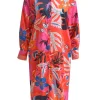 SMITH & SOUL Abstract Art Shirt Dress