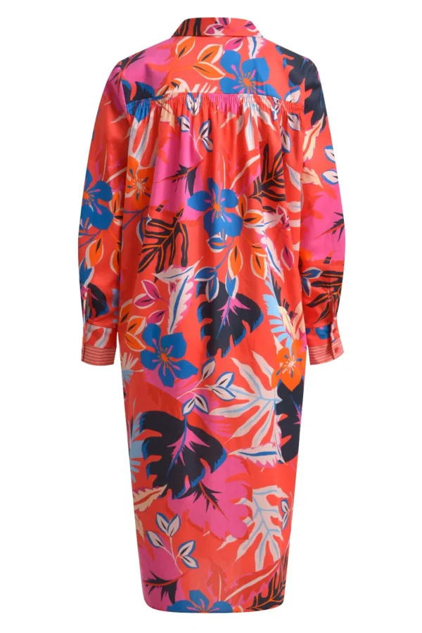 SMITH & SOUL Abstract Art Shirt Dress