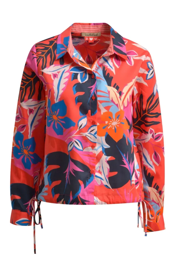 SMITH & SOUL Abstract Blouse