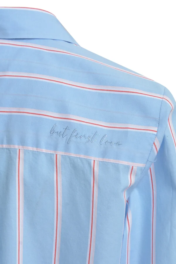 SMITH & SOUL Blue Striped Shirt